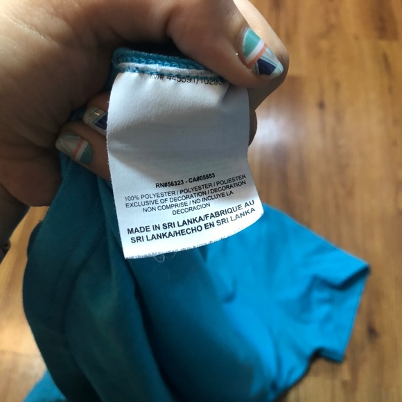 Nike Blue Workout Tee Shirt - Picture 5 of 5